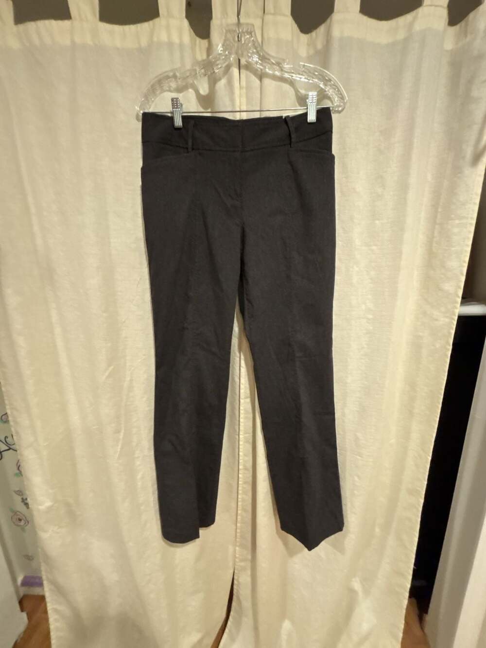 Express Microtwill Seam Front Regular Length Dress Pants